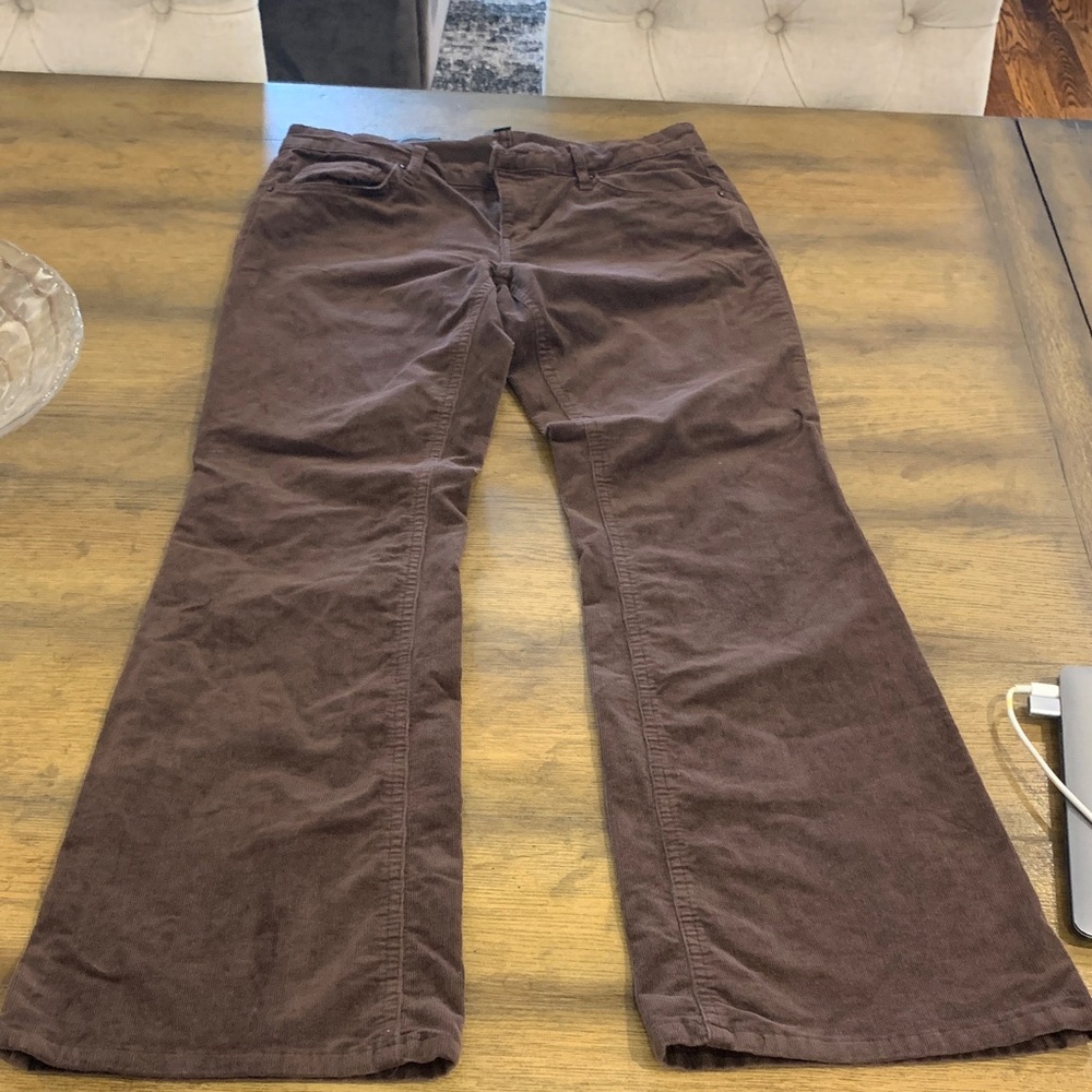 Wild Fable Chocolate Flare corduroy pants